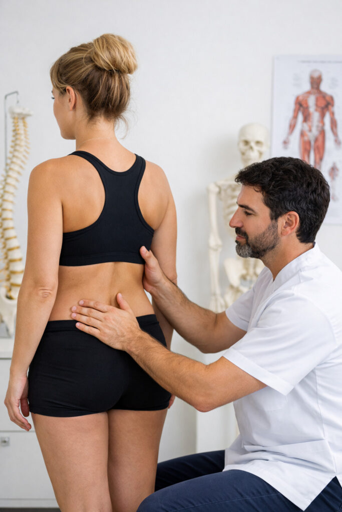 "Valoración osteopática dolor de espalda hernia discal Valencia"
